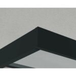 NADSTREŠEK NAD VRATI PALRAM CANOPY SOPHIA 2150 SIVA 215X95X17 - slika 3